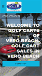 Mobile Screenshot of golfcartsofverobeach.com